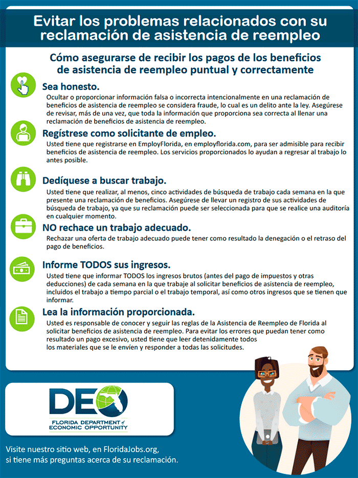 Asistencia por desempleo en Florida