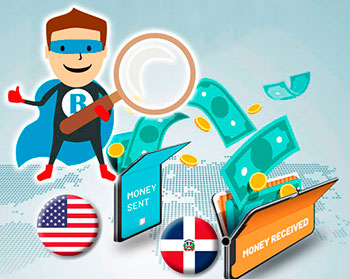 Envio de dinero desde EEUU a Rep. Dominicana