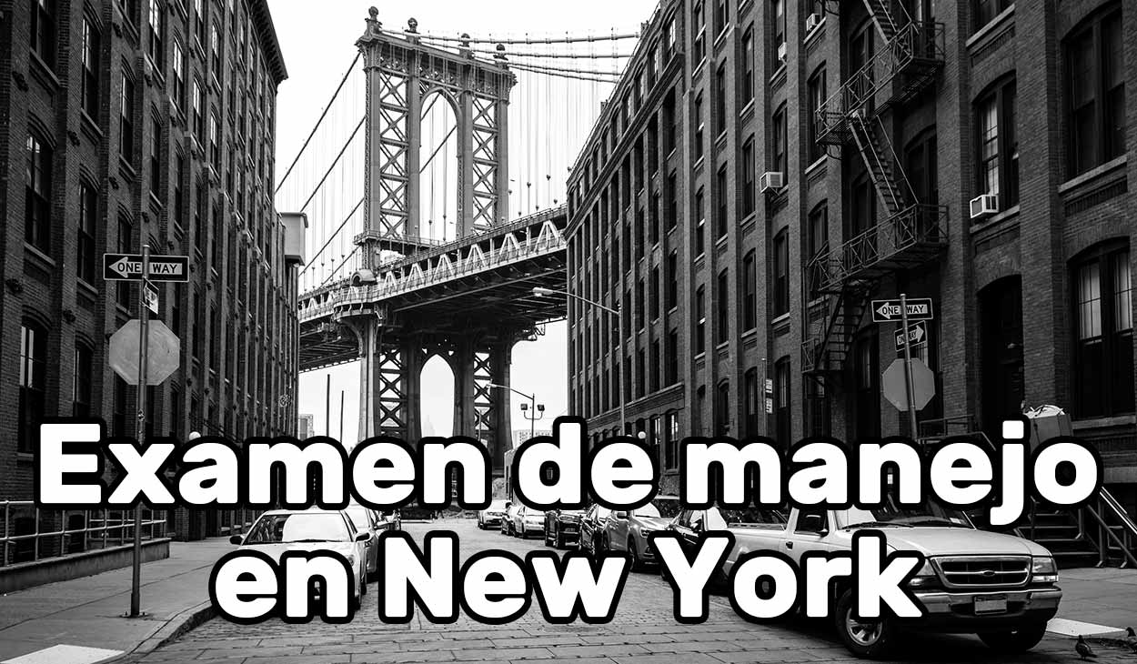 Examen de manejo en New York para la licencia de conducir
