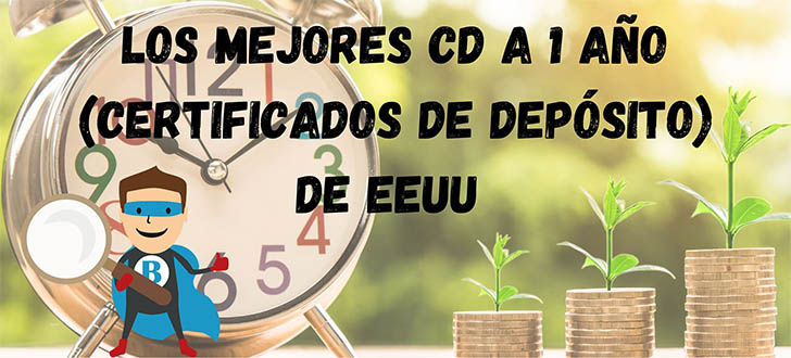 Mejores certificados de depósito a 1 año
