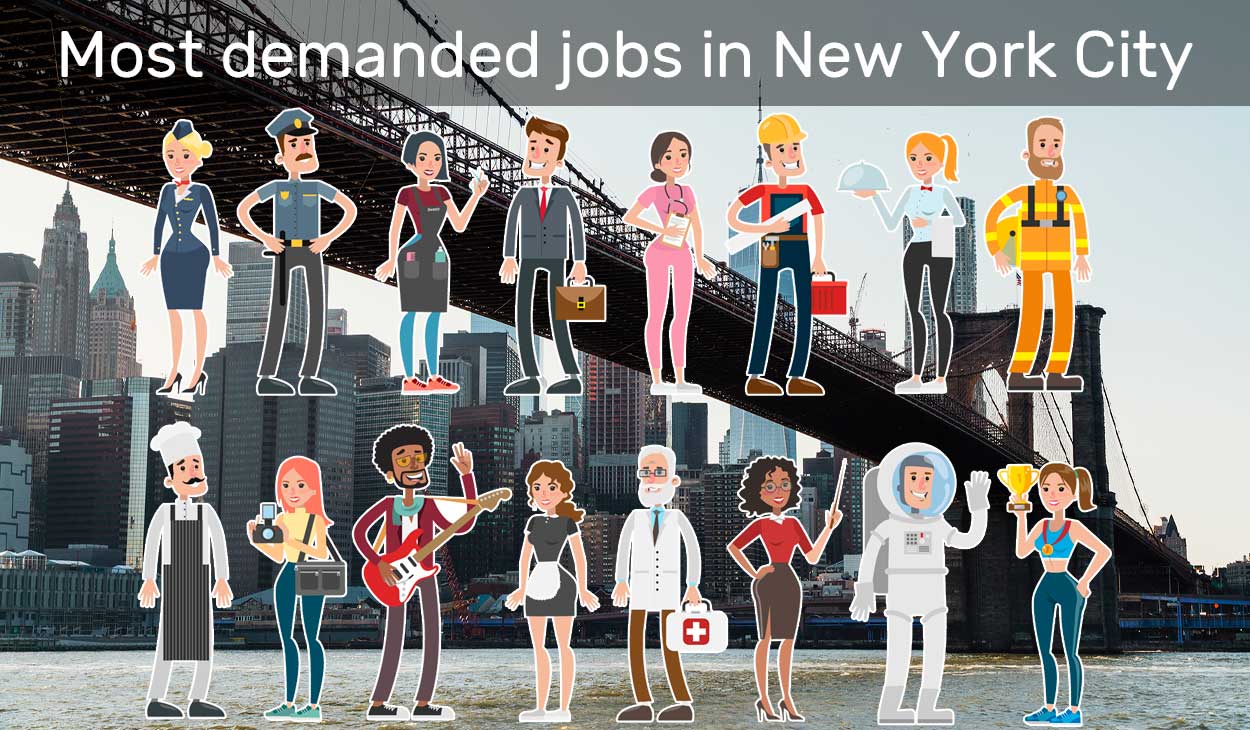 What are the most indemand jobs in New York?