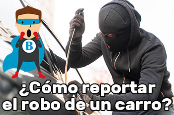 Reportar el robo de un carro