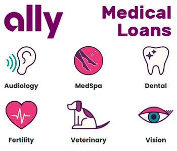 Ally Bank's medical loans