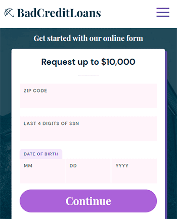 Bad Credit Loans