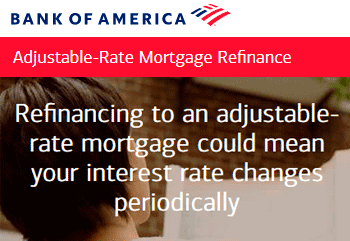 BofA Adjustable-rate Mortgage Refinance