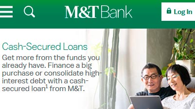Préstamo Cash-Secured de M&T Bank