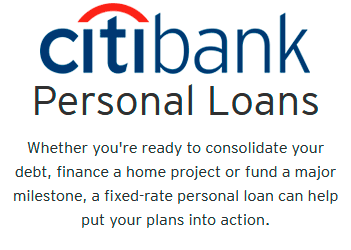 Citibank personal loan