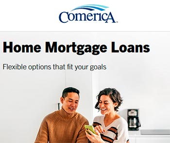 Comerica Home Mortgage Loans