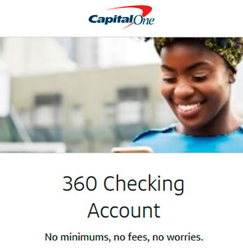 Cuenta 360 checking de Capital One