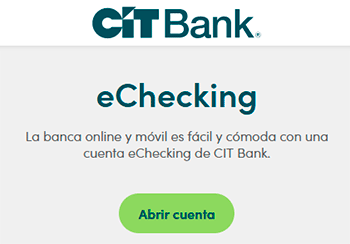 Cuenta eChecking de CIT Bank