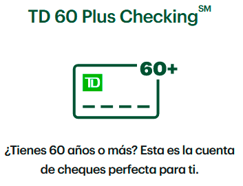 Cuenta de cheques TD 60 Plus