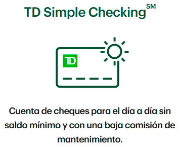 Cuenta TD Simple Checking