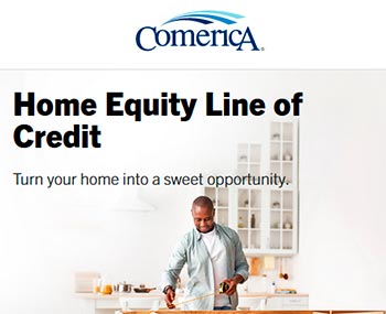 HELOC de Comerica Bank
