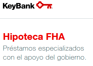 Hipoteca FHA de KeyBank