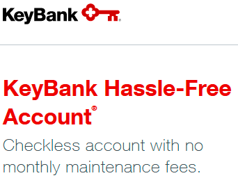 KeyBank Hassle-Free account