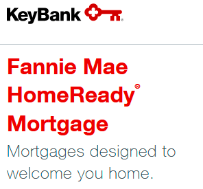 Fannie Mae HomeReady Mortgage from KeyBank