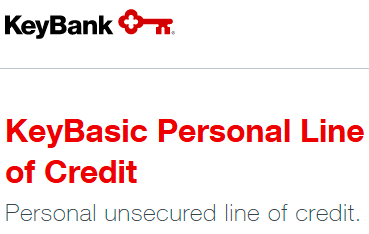 KeyBasic Personal Line of Credit