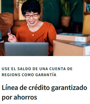 Línea de crédito garantizada de Regions Bank