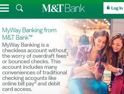 M&T Bank MyWay Banking account review