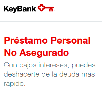 Préstamo Personal No Asegurado de KeyBank