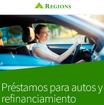Préstamo auto de Regions Bank