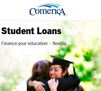 Préstamos para estudiantes de Comerica