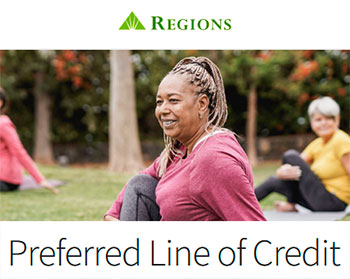 Regions Bank Preferred Line of Credit