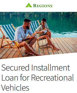 Regions Bank secured loan
