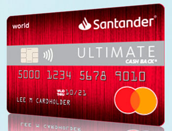 Santander Ultimate Cash Back credit card