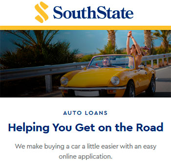 SouthState Bank car loan