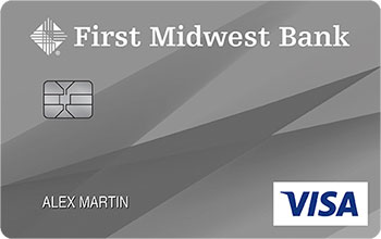 Tarjeta asegurada del banco First Midwest