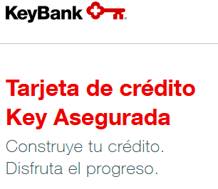 Tarjeta de crédito Key Asegurada