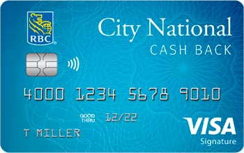 Tarjeta de crédito Cash Back de City National Bank
