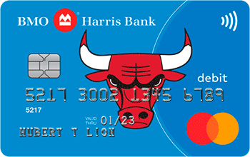 Tarjeta de débito Chicago Bulls de BMO Harris