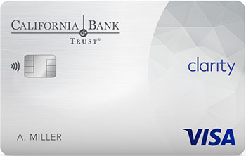 Tarjeta de crédito Clarity de California Bank & Trust