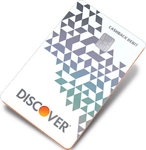 Tarjeta de débito del banco Discover