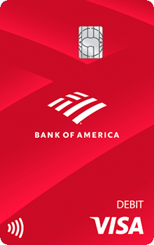 Bank of America debit card