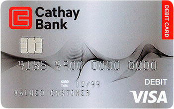 Tarjeta de débito del Cathay Bank