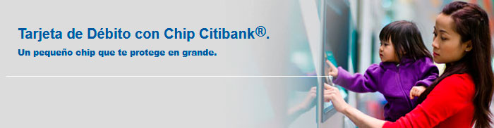 Tarjeta de débito Citibank