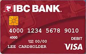 Tarjeta de débito de IBC Bank