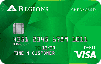Tarjeta de débito del Regions Bank