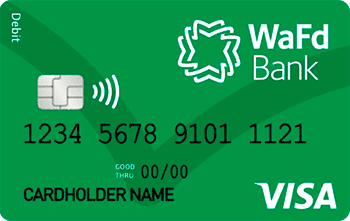 Tarjeta de débito del WaFd Bank