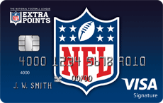 Tarjeta de crédito NFL Extra Points de Barclays