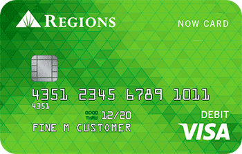Tarjeta prepagada Now Card de Regions Bank