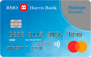 Tarjeta Platinum Rewards de BMO Harris Bank