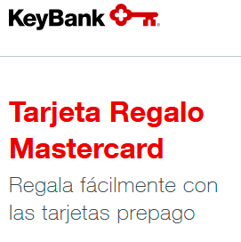 Tarjeta regalo KeyBank