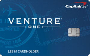 Tarjeta de crédito VentureOne de Capital One