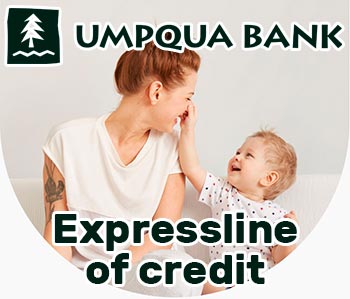 Line of credit from Umpqua Bank