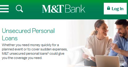 Préstamo personal no asegurado de M&T Bank