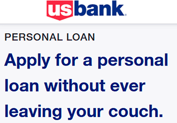 US Bank's personal loan